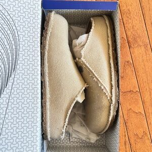 Birkenstock Unisex Zermatt Premium Tex Textile eggshell Sandals 37